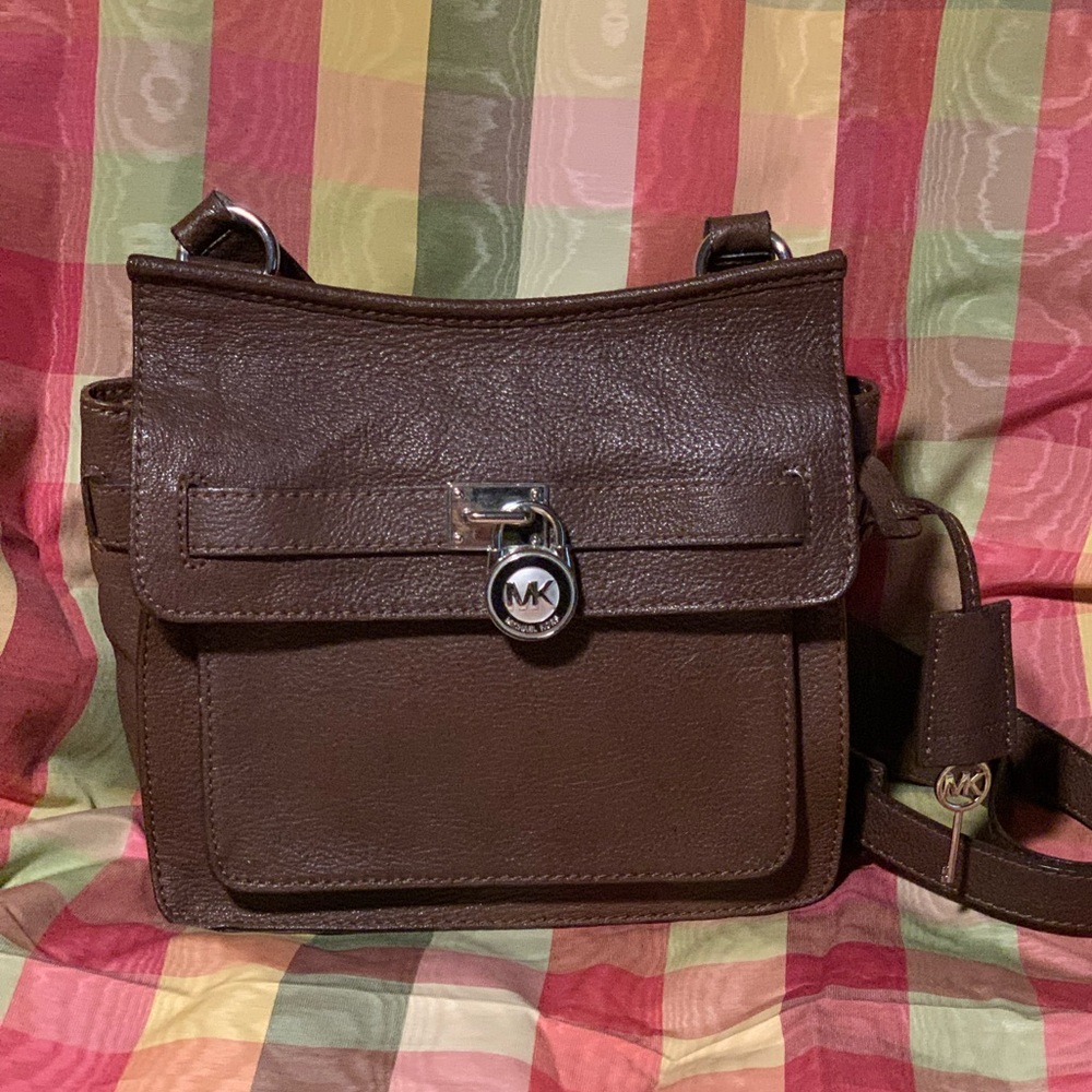 Michael Kors Dark Brown Crossbody Bag